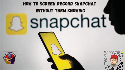 How to Screen Record on Snapchat Without Them。